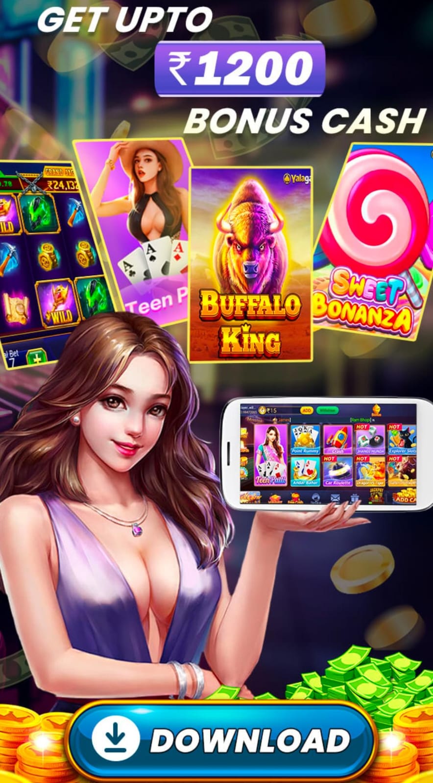 Teen Patti Master 1200 Bonus